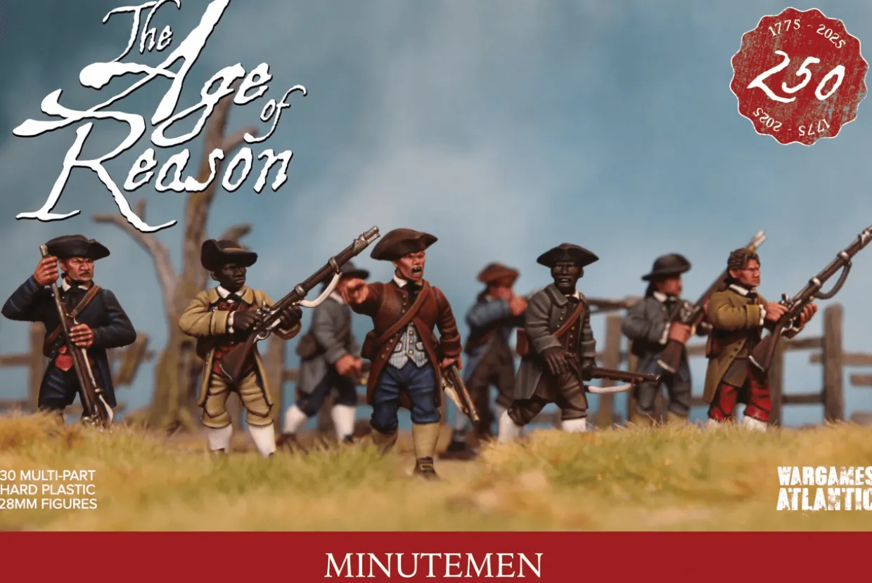 Wargames Atlantic 28mm Age of Reason - Minutemen (American Militia)