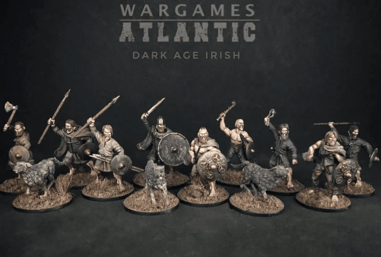 Wargames Atlantic 28mm Blood Oaths - Dark Age Irish Warriors