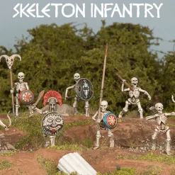 Wargames Atlantic 28mm Classic Fantasy - Skeleton Infantry