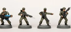 Wargames Atlantic 28mm Death Fields - Cannon Fodder Male Set
