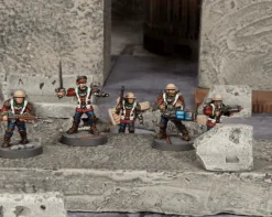 Wargames Atlantic 28mm Death Fields - Bulldogs Infantry