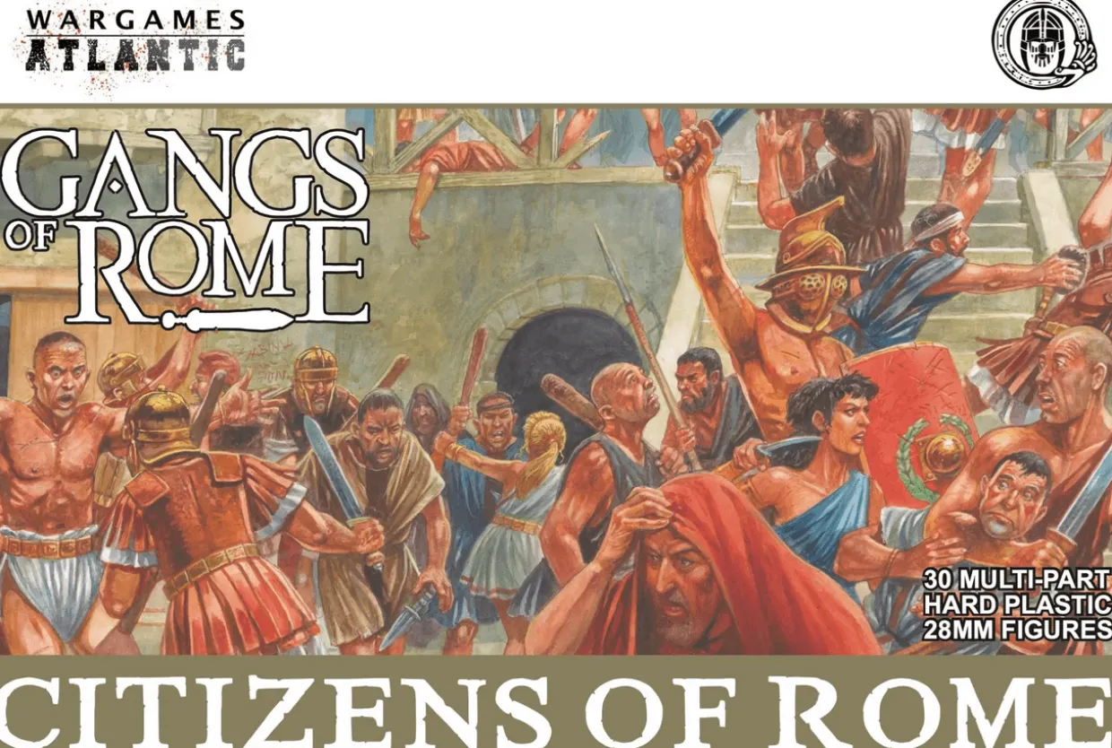 Wargames Atlantic 28mm Gangs of Rome - Citizens of Rome