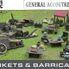 Wargames Atlantic 28mm General Accoutrements - Markets & Barricades
