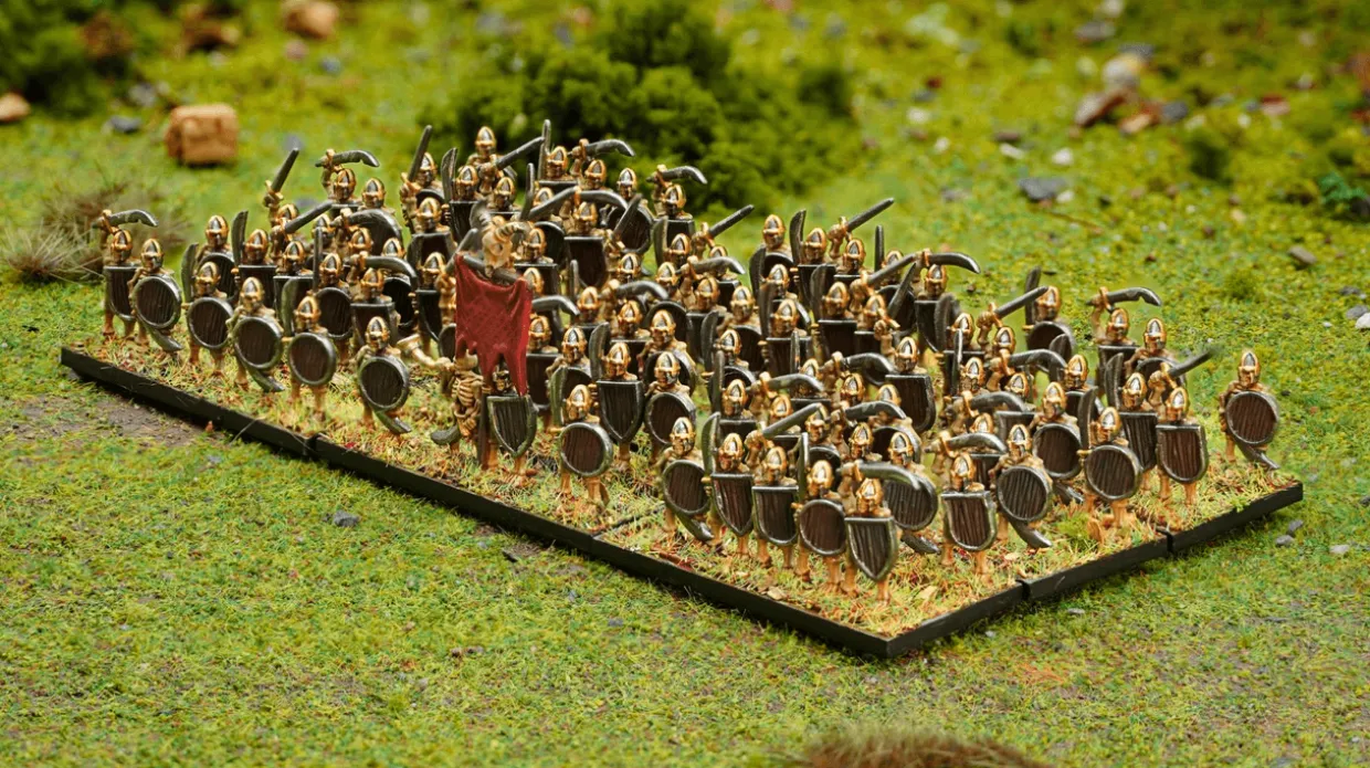 Wargames Atlantic 10mm Grand Battle Scale - Classic Fantasy Battle Undead Boneblades