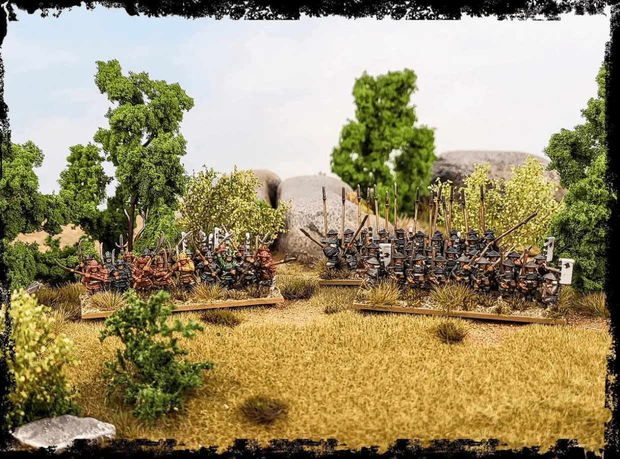 Wargames Atlantic 10mm Grand Battle Scale - Samurai