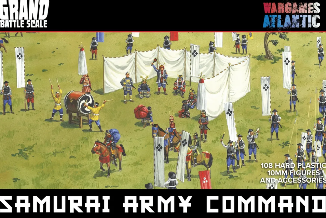 Wargames Atlantic 10mm Grand Battle Scale - Samurai Army Command