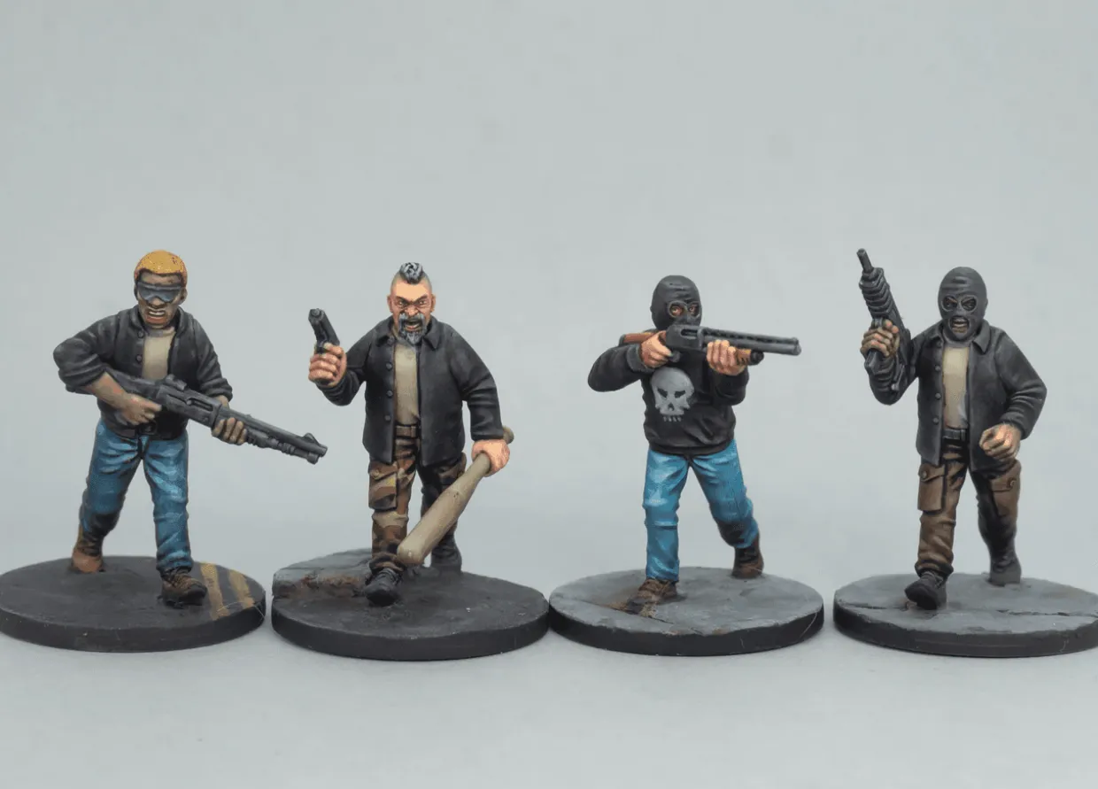 Wargames Atlantic 28mm Pulp Adventure - Civilians and Survivors Set 1 - Men