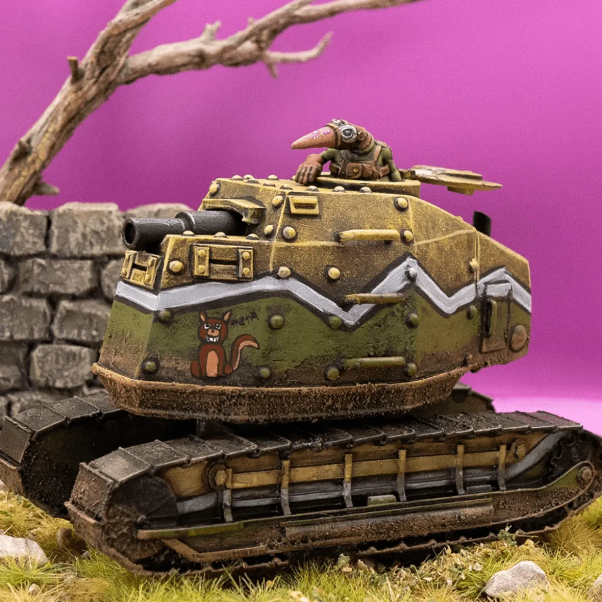 Wargames Atlantic 28mm This Quar's War - Crusader Ailthean Tractor