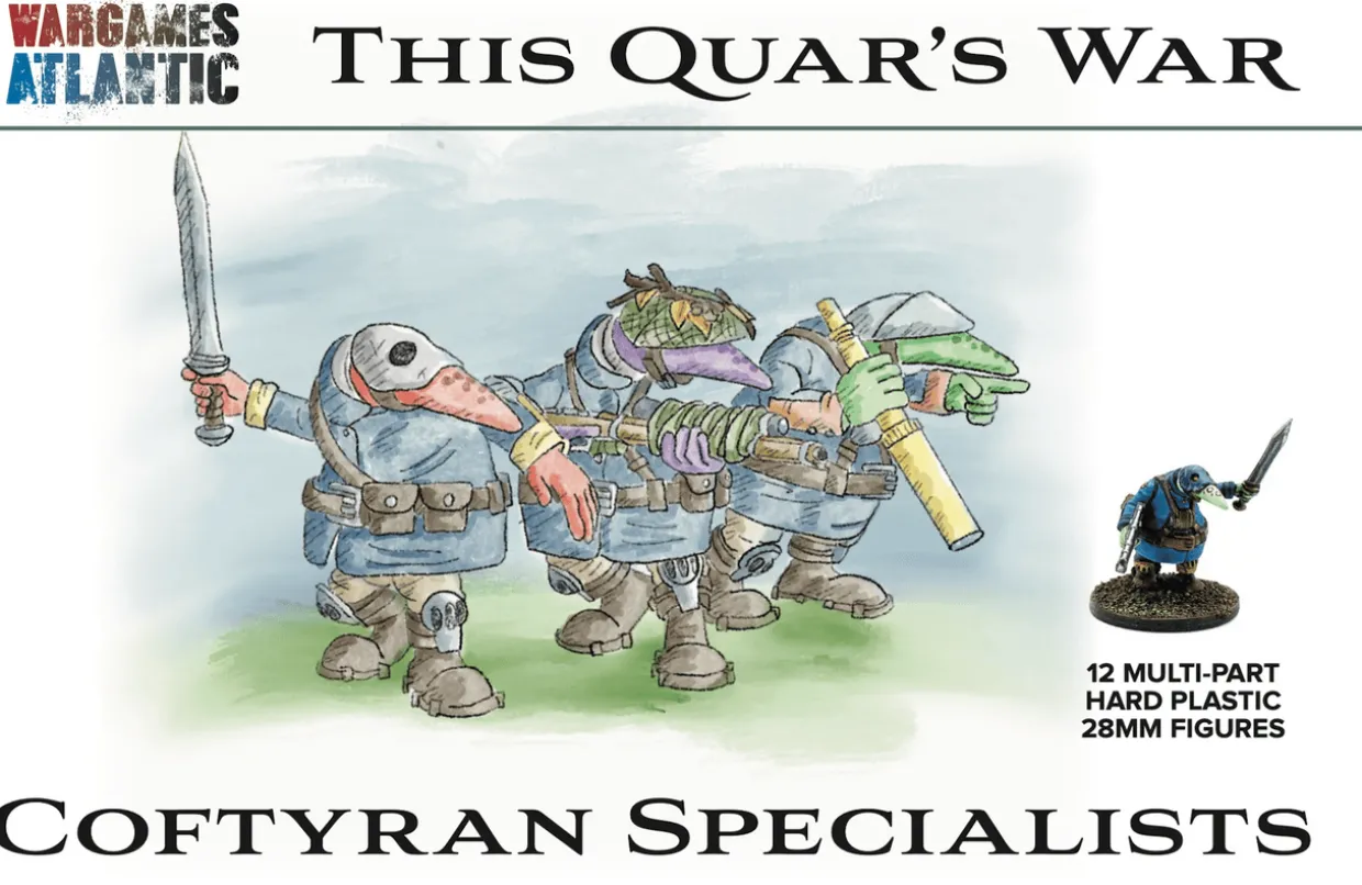 Wargames Atlantic 28mm This Quar's War - Coftyran Specialists