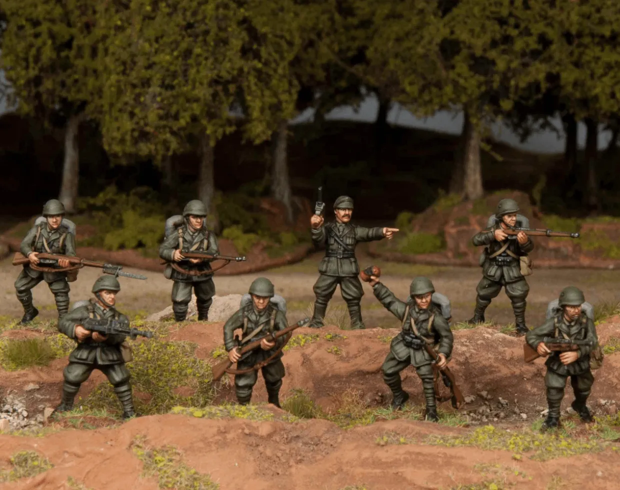 Wargames Atlantic 28mm World Ablaze - WWII Italian Infantry