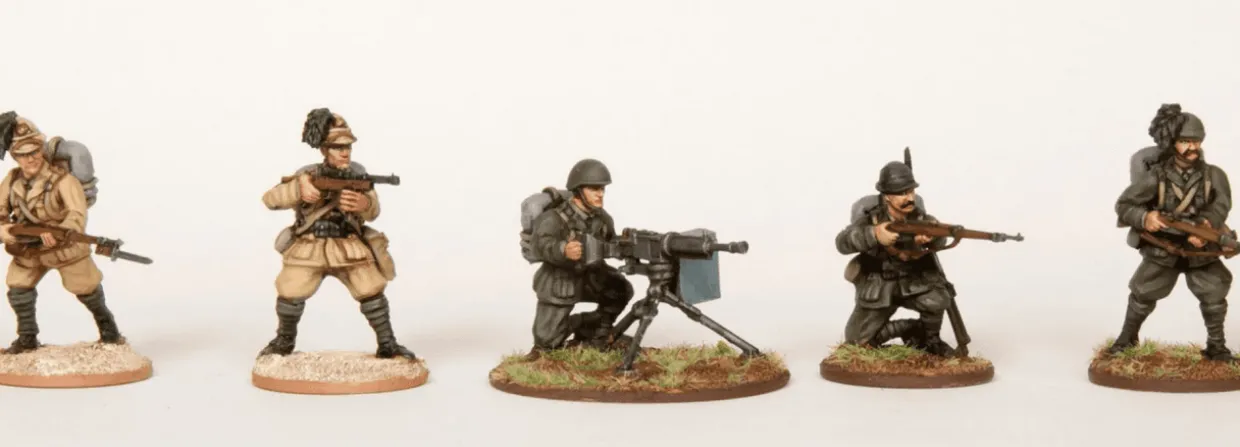 Wargames Atlantic 28mm World Ablaze - WWII Italian Infantry