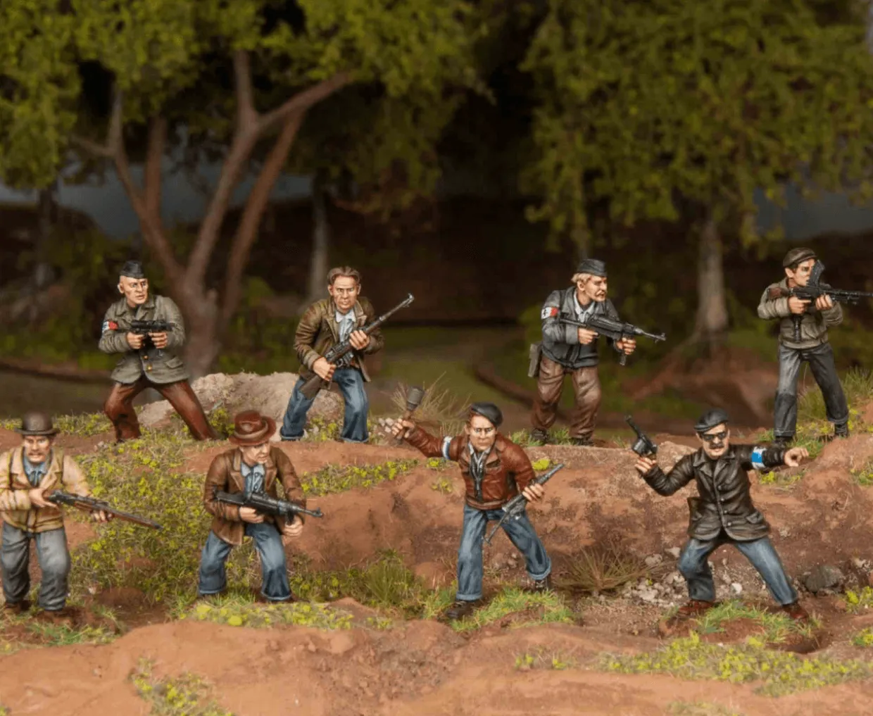 Wargames Atlantic 28mm World Ablaze - WWII French Partisans