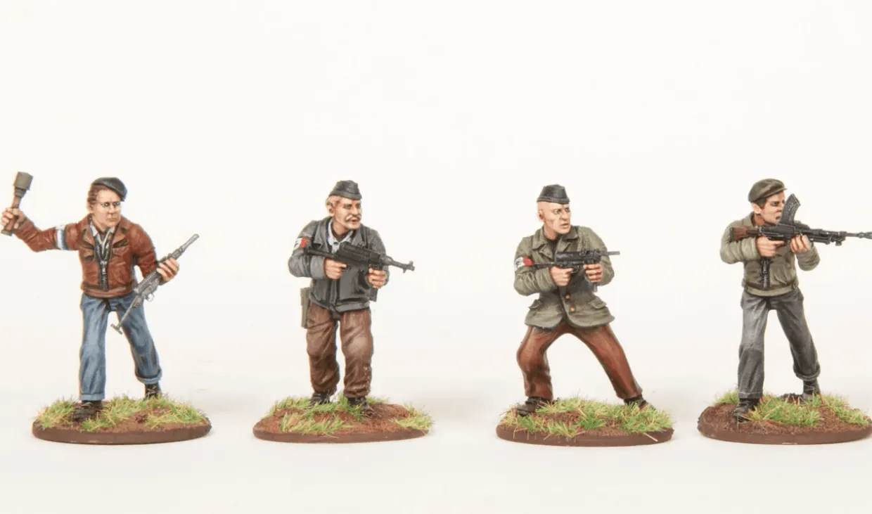 Wargames Atlantic 28mm World Ablaze - WWII French Partisans