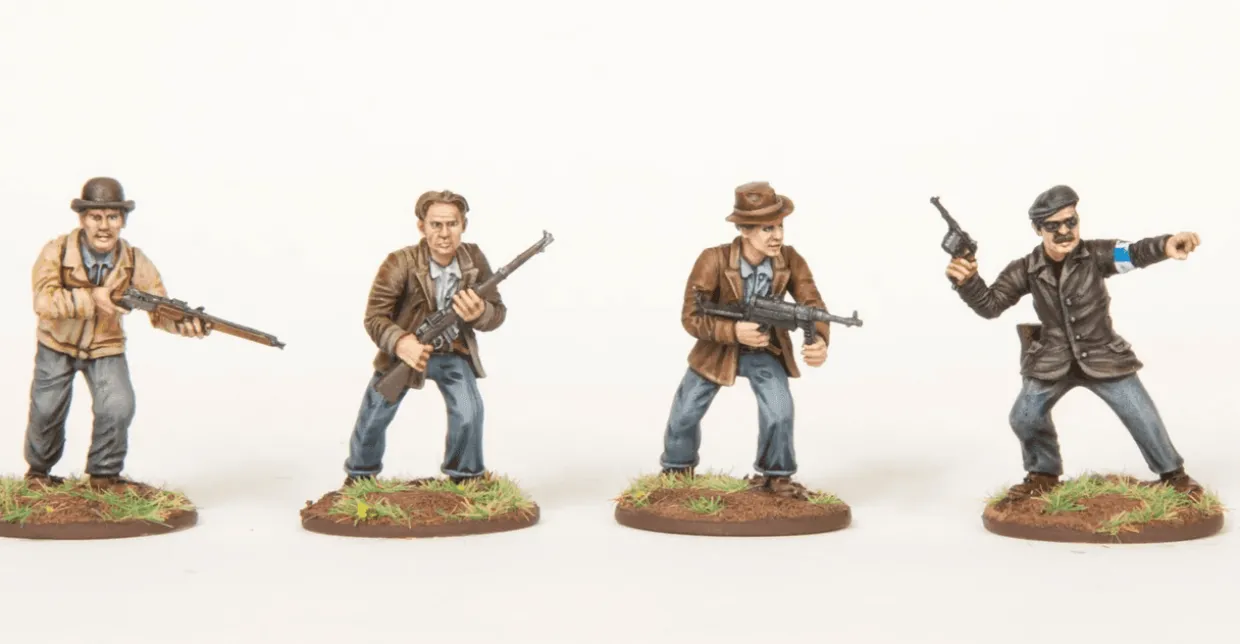 Wargames Atlantic 28mm World Ablaze - WWII French Partisans