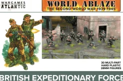 Wargames Atlantic 28mm World Ablaze - WWII British Expeditionary Force