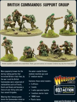 Warlord Games 28mm Bolt Action - British Forces - Commandos Support Group