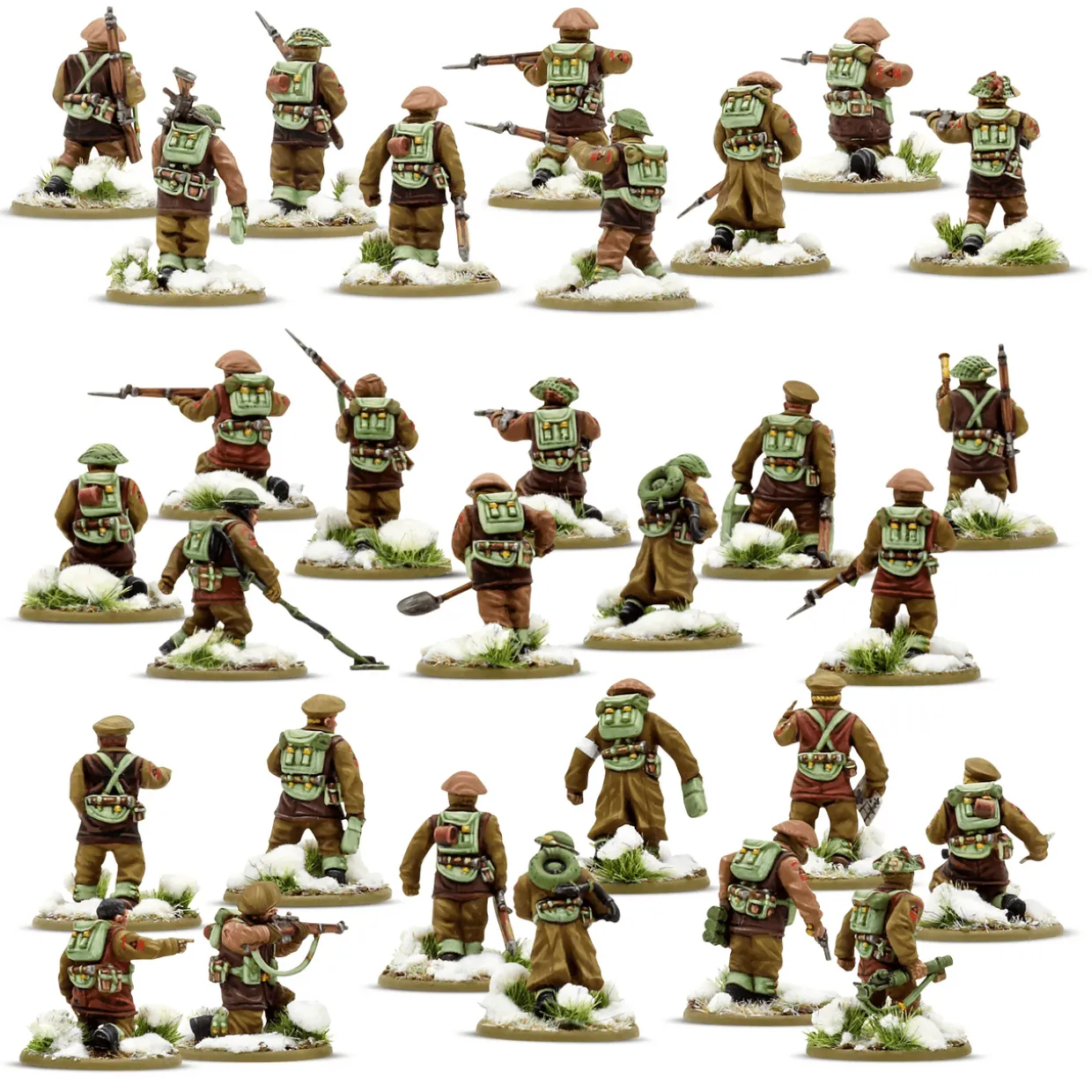 Warlord Games 28mm Bolt Action - British Forces - British & Canadian Infantry 1942-1945 (Winter)