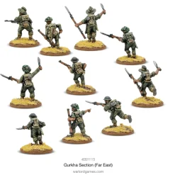 Warlord Games 28mm Bolt Action - British Forces - Gurkha Section (Far East)
