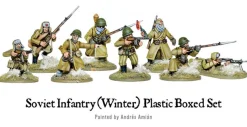 Warlord Games 28mm Bolt Action - Soviet Forces - Infantry in Winter Uniform