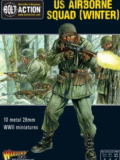 Warlord Games 28mm Bolt Action - US Forces - Airborne Squad in Winter Uniform