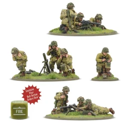 Warlord Games 28mm Bolt Action - US Forces - Airborne D-Day 1944-1945 - Heavy Weapons Platoon