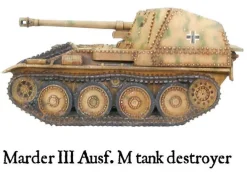 Warlord Games 28mm Bolt Action - German Forces - Marder III Ausf. M Tank Destroyer