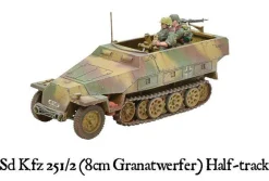 Warlord Games 28mm Bolt Action - German Forces - Sd.Kfz.251/2 Ausf.D 8cm Granatwerfer Half-Track