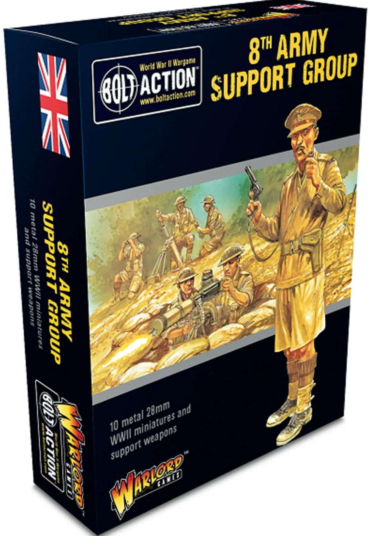 Warlord Games 28mm Bolt Action - British Forces - British 8th Army Support Group