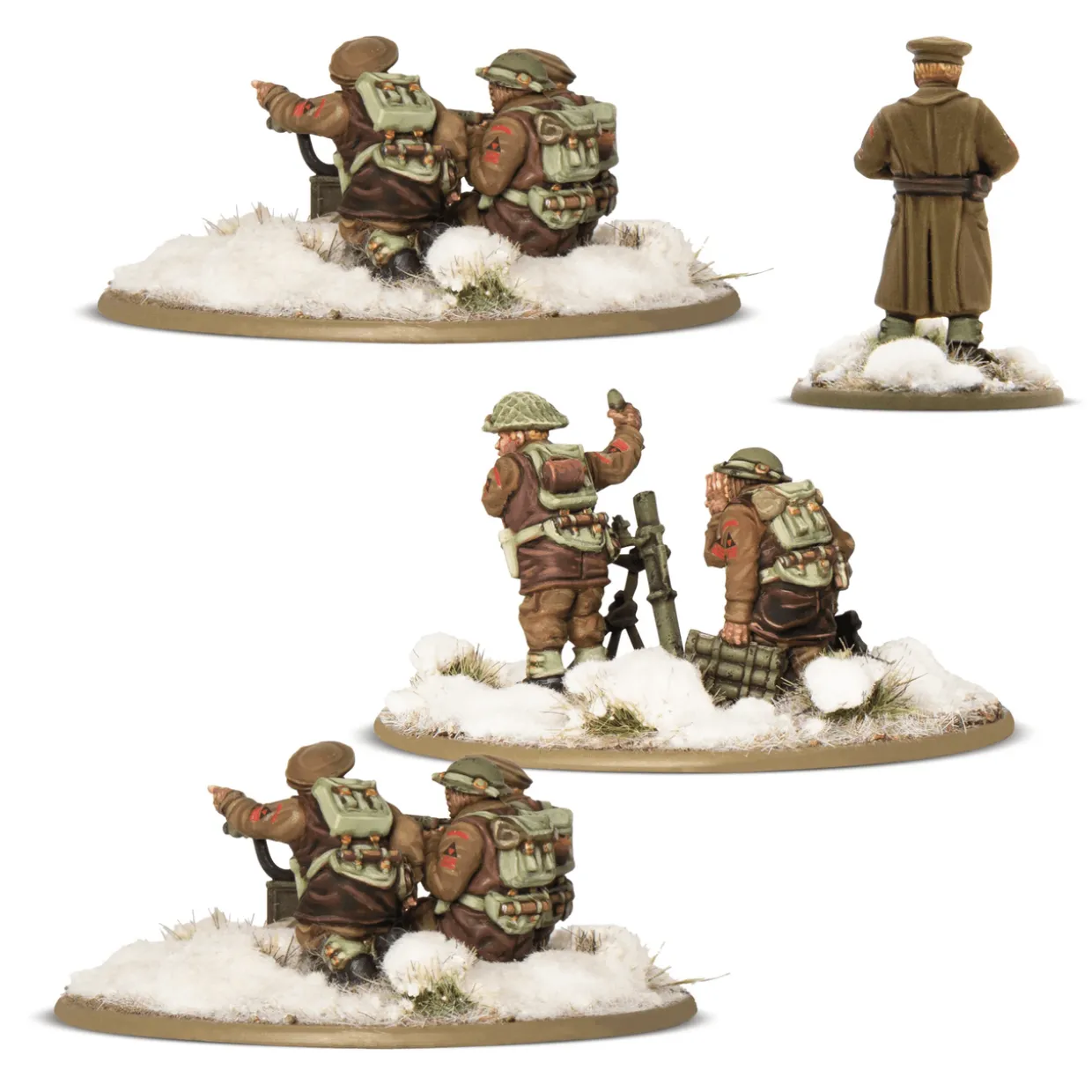 Warlord Games 28mm Bolt Action - British Forces - British & Canadian Infantry 1942-1945 (Winter) - Heavy Weapons Platoon