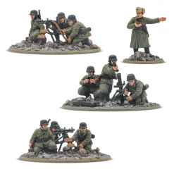 Warlord Games 28mm Bolt Action - German Forces - German Veteran Infantry 1939-1945 - Heavy Weapons Platoon