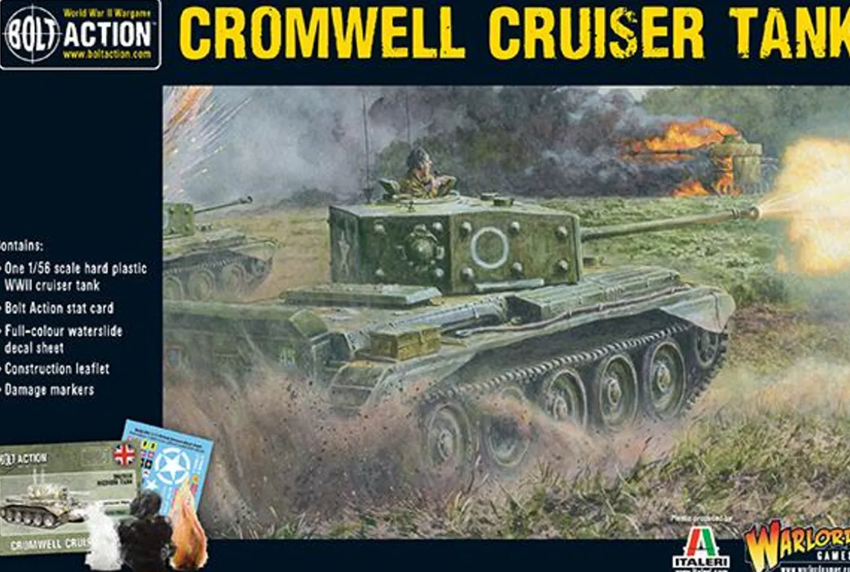 Warlord Games 28mm Bolt Action - British Forces - Cromwell Cruiser Tank