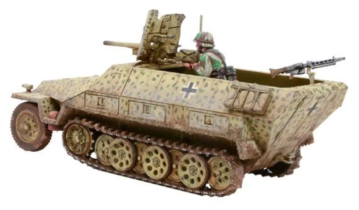 Warlord Games 28mm Bolt Action - German Forces - Sd.Kfz.251/10 Ausf.D 37mm Pak 36 Half-Track
