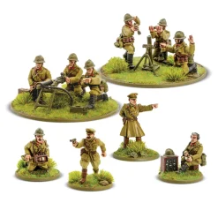 Warlord Games 28mm Bolt Action - Belgian Forces - Belgian Army Support Group