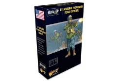Warlord Games 28mm Bolt Action - US Forces - Airborne in Winter Uniform 1944-1945 - Pathfinder Squad