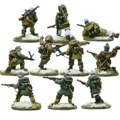 Warlord Games 28mm Bolt Action - German Forces - Waffen-SS Squad in Winter Uniform 1944-1945