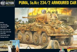 Warlord Games 28mm Bolt Action - German Forces - Sd.Kfz.234/2 Puma Armoured Car