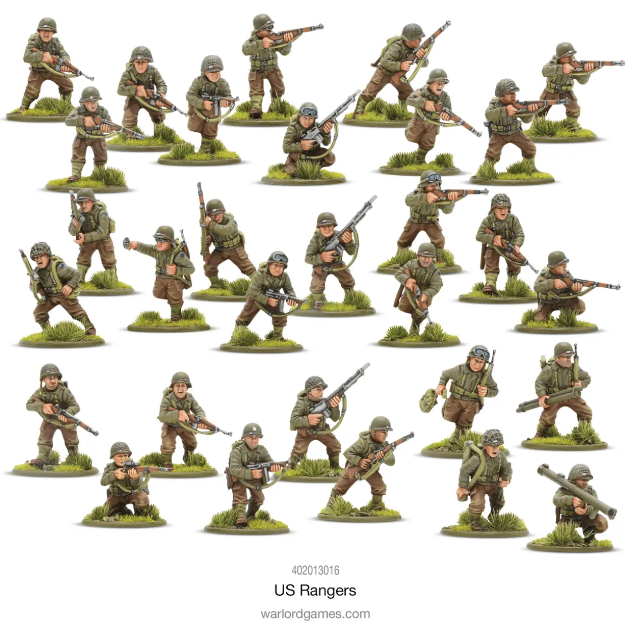 Warlord Games 28mm Bolt Action - US Forces - Rangers 1942-1945