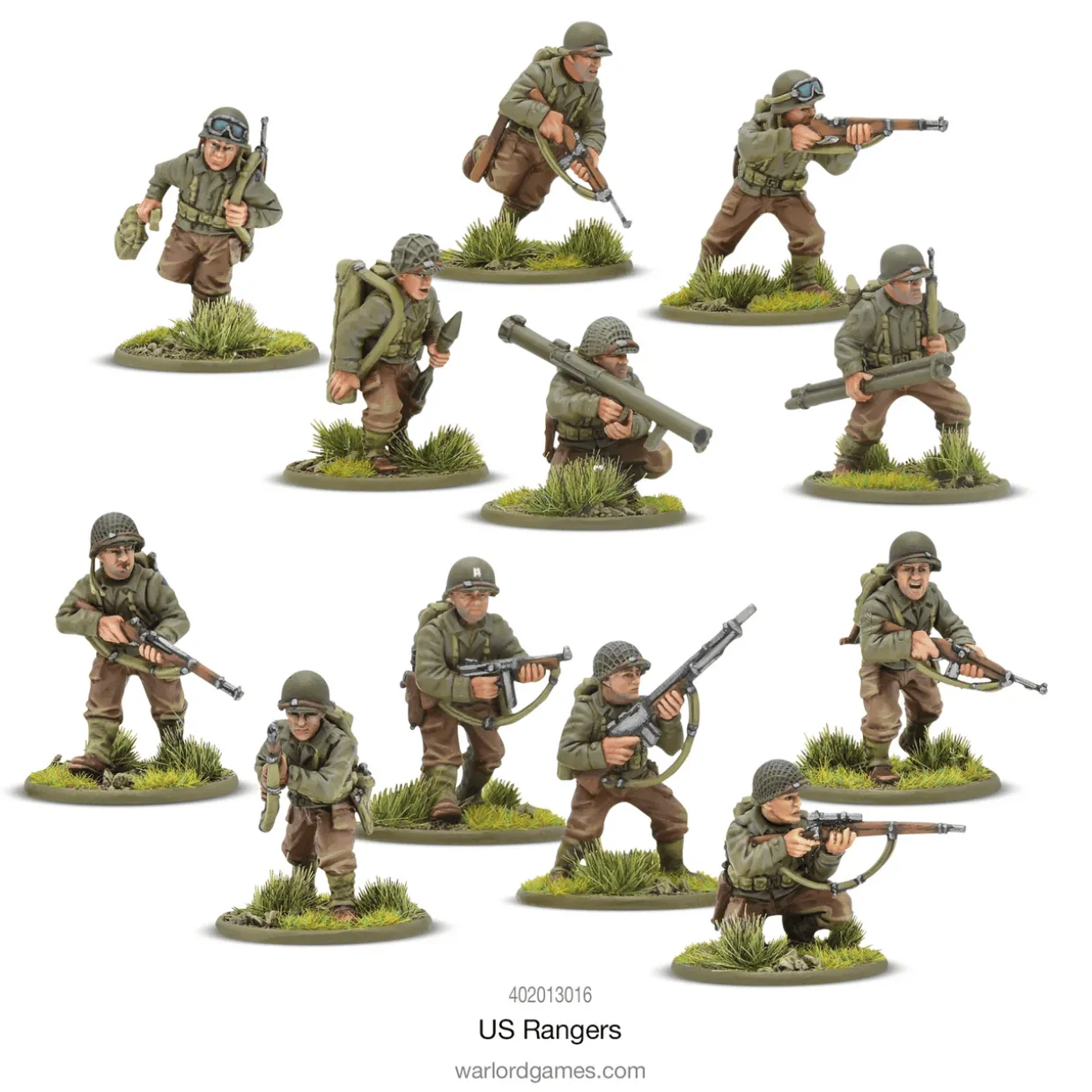 Warlord Games 28mm Bolt Action - US Forces - Rangers 1942-1945