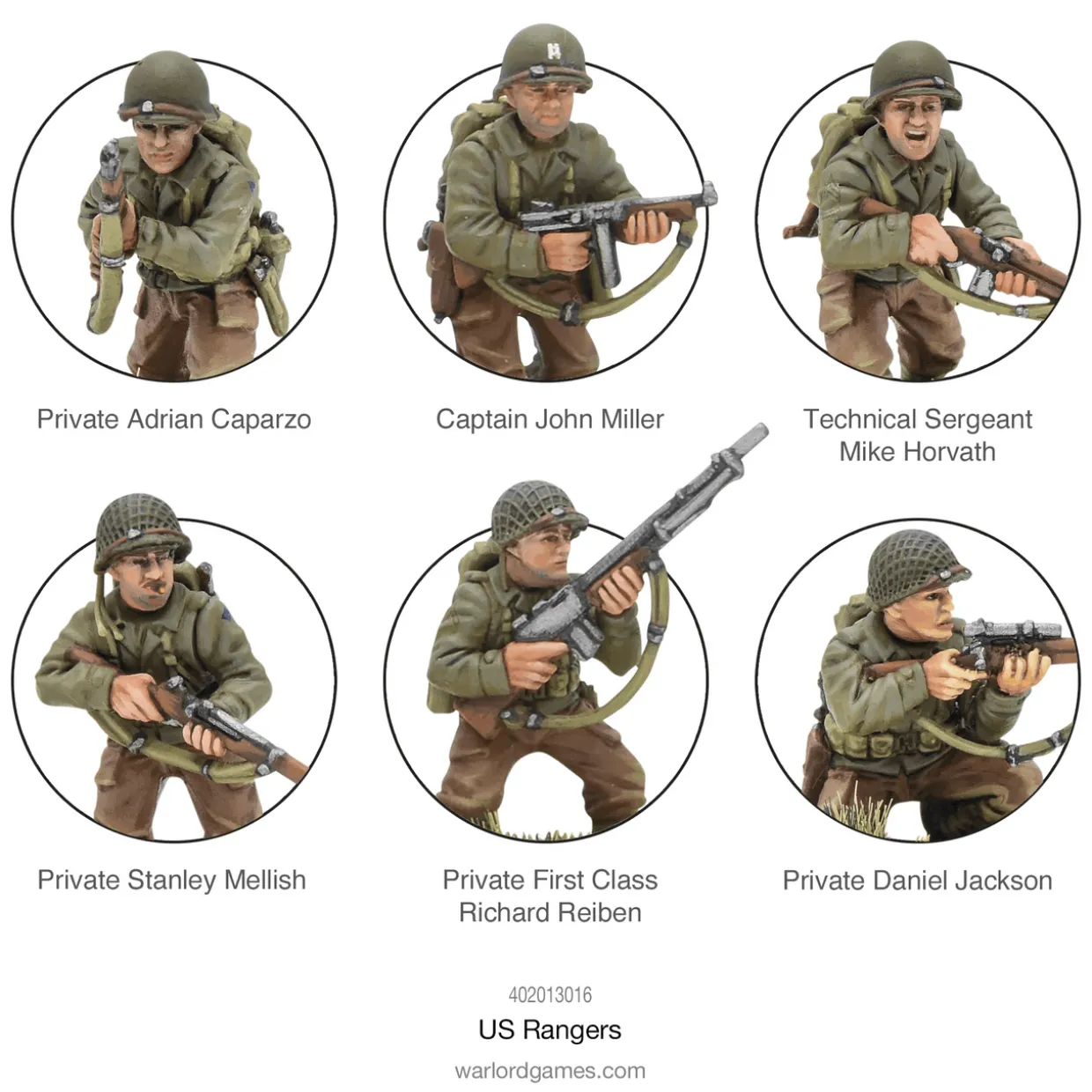 Warlord Games 28mm Bolt Action - US Forces - Rangers 1942-1945
