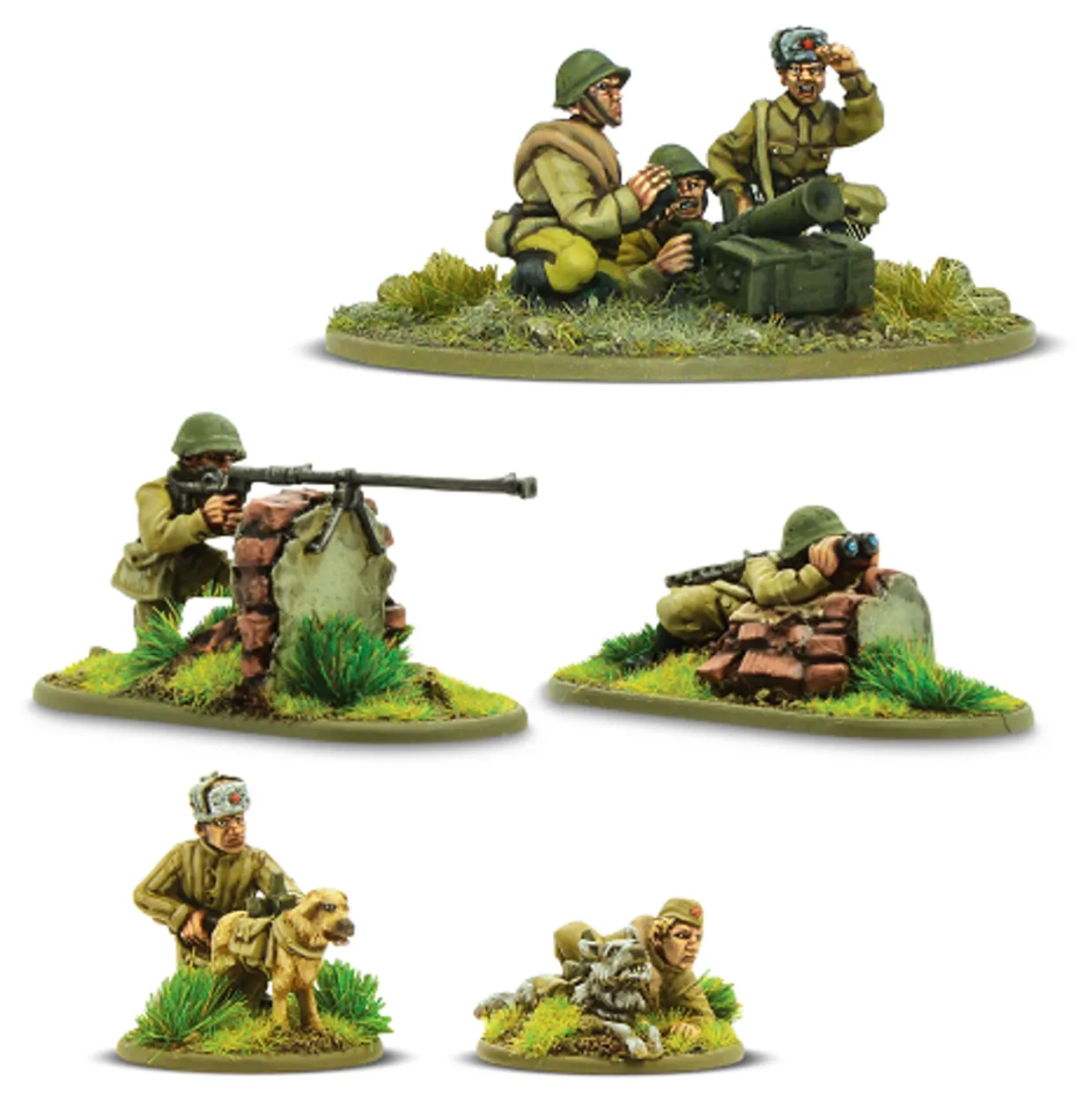Warlord Games 28mm Bolt Action - Soviet Forces - Anti-Tank Teams 1939-1945