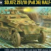 Warlord Games 28mm Bolt Action - German Forces - Sd.Kfz.251/10 37mm Pak 36 Platoon Leader Half-Track