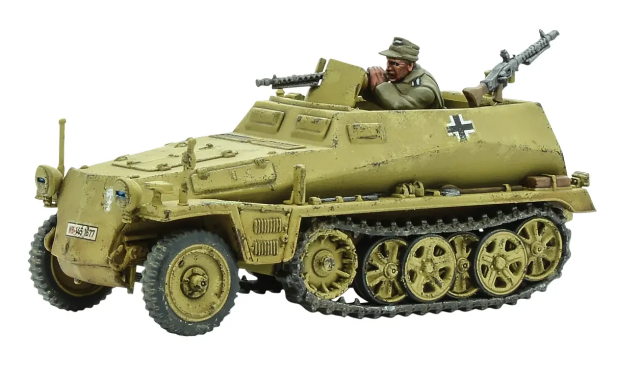 Warlord Games 28mm Bolt Action - German Forces - Sd.Kfz.250 Alte Half-Track - 250/1, 250/9, or 250/11