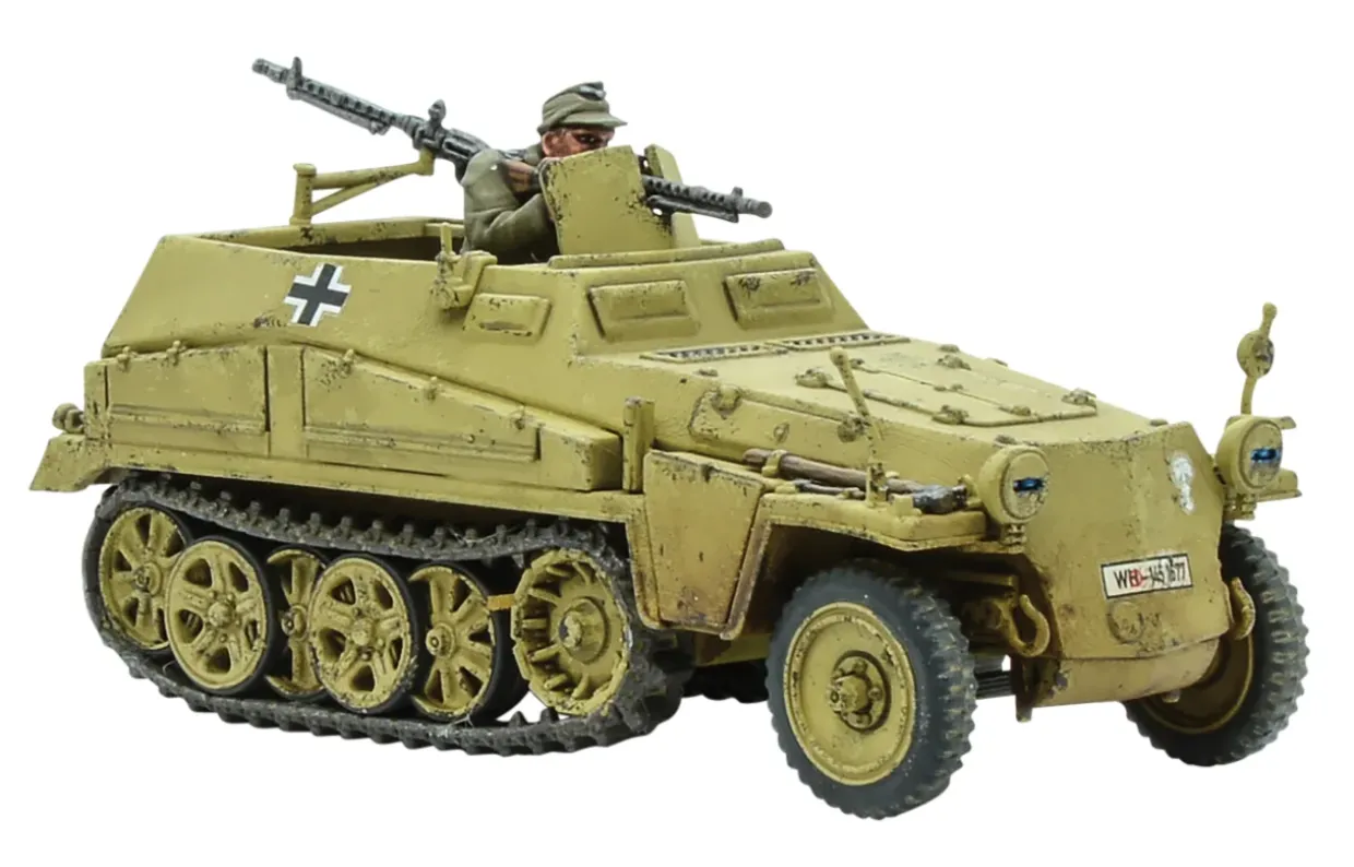 Warlord Games 28mm Bolt Action - German Forces - Sd.Kfz.250 Alte Half-Track - 250/1, 250/9, or 250/11