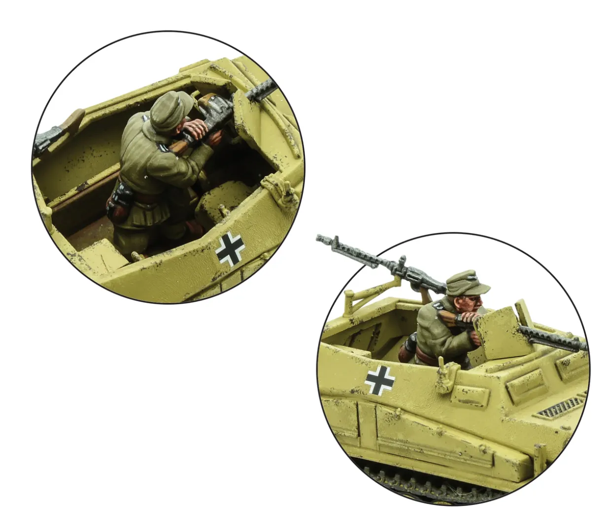 Warlord Games 28mm Bolt Action - German Forces - Sd.Kfz.250 Alte Half-Track - 250/1, 250/9, or 250/11