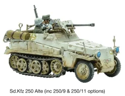 Warlord Games 28mm Bolt Action - German Forces - Sd.Kfz.250 Alte Half-Track - 250/1, 250/9, or 250/11