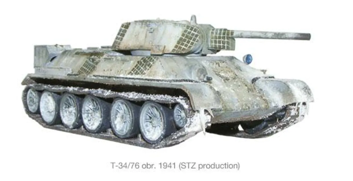 Warlord Games 28mm Bolt Action - Soviet Forces - T-34/76 Medium Tank