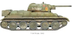 Warlord Games 28mm Bolt Action - Soviet Forces - T-34/76 Medium Tank