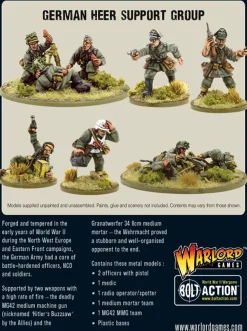 Warlord Games 28mm Bolt Action - German Forces - Heer Support Group