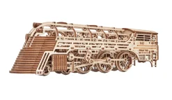 Wood Trick Atlantic Express Steam Train 3D Wooden Model Kit