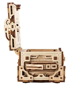 Wood Trick Enigma Chest 3D Wooden Model Kit